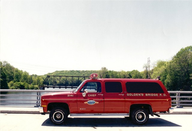 Chiefs Car 1989 Chevy Suburban, later converted into Rescue 25